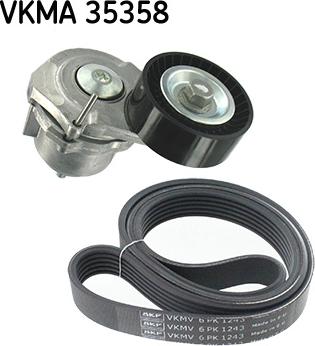 SKF VKMA 35358 - Keilrippenriemensatz alexcarstop-ersatzteile.com