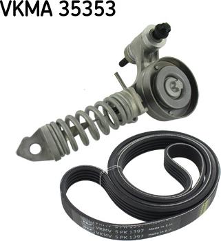 SKF VKMA 35353 - Keilrippenriemensatz alexcarstop-ersatzteile.com