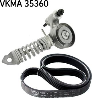 SKF VKMA 35360 - Keilrippenriemensatz alexcarstop-ersatzteile.com