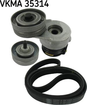 SKF VKMA 35314 - Keilrippenriemensatz alexcarstop-ersatzteile.com