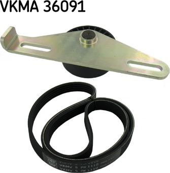 SKF VKMA 36091 - Keilrippenriemensatz alexcarstop-ersatzteile.com