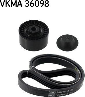 SKF VKMA 36098 - Keilrippenriemensatz alexcarstop-ersatzteile.com