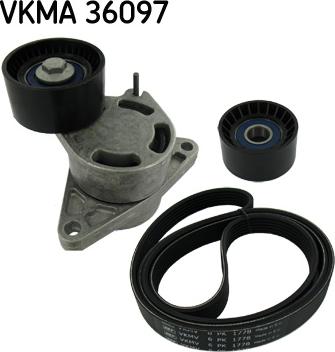 SKF VKMA 36097 - Keilrippenriemensatz alexcarstop-ersatzteile.com