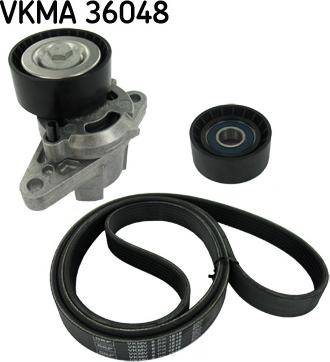 SKF VKMA 36048 - Keilrippenriemensatz alexcarstop-ersatzteile.com