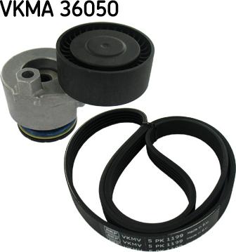 SKF VKMA 36050 - Keilrippenriemensatz alexcarstop-ersatzteile.com