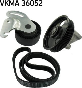 SKF VKMA 36052 - Keilrippenriemensatz alexcarstop-ersatzteile.com