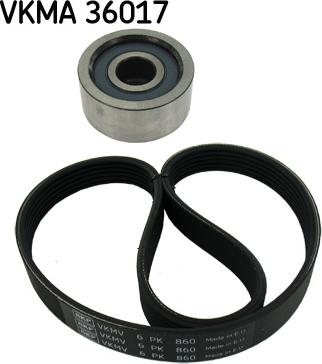 SKF VKMA 36017 - Keilrippenriemensatz alexcarstop-ersatzteile.com