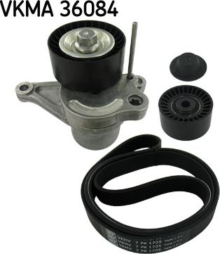 SKF VKMA 36084 - Keilrippenriemensatz alexcarstop-ersatzteile.com