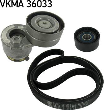 SKF VKMA 36033 - Keilrippenriemensatz alexcarstop-ersatzteile.com