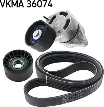 SKF VKMA 36074 - Keilrippenriemensatz alexcarstop-ersatzteile.com