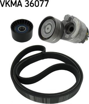 SKF VKMA 36077 - Keilrippenriemensatz alexcarstop-ersatzteile.com