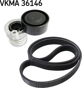 SKF VKMA 36146 - Keilrippenriemensatz alexcarstop-ersatzteile.com