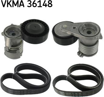 SKF VKMA 36148 - Keilrippenriemensatz alexcarstop-ersatzteile.com