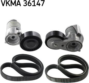 SKF VKMA 36147 - Keilrippenriemensatz alexcarstop-ersatzteile.com