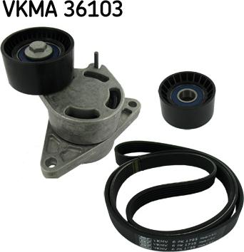 SKF VKMA 36103 - Keilrippenriemensatz alexcarstop-ersatzteile.com