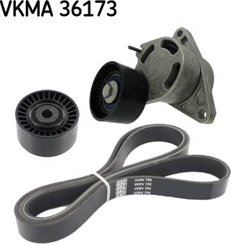 SKF VKMA 36173 - Keilrippenriemensatz alexcarstop-ersatzteile.com