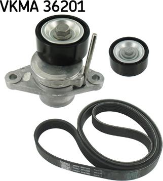 SKF VKMA 36201 - Keilrippenriemensatz alexcarstop-ersatzteile.com