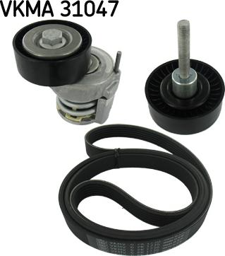 SKF VKMA 31047 - Keilrippenriemensatz alexcarstop-ersatzteile.com