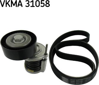 SKF VKMA 31058 - Keilrippenriemensatz alexcarstop-ersatzteile.com