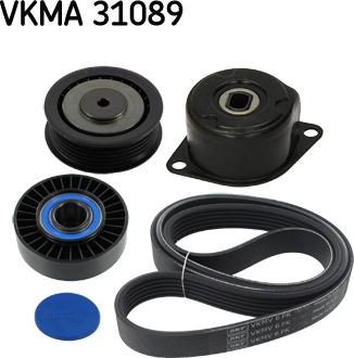 SKF VKMA 31089 - Keilrippenriemensatz alexcarstop-ersatzteile.com