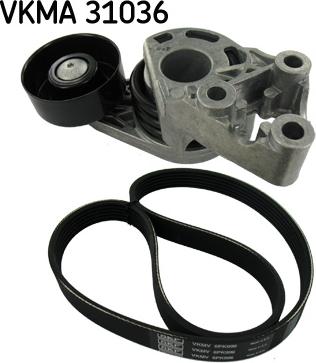 SKF VKMA 31036 - Keilrippenriemensatz alexcarstop-ersatzteile.com