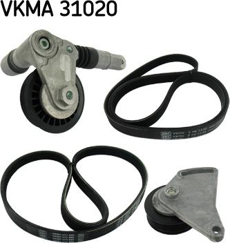 SKF VKMA 31020 - Keilrippenriemensatz alexcarstop-ersatzteile.com