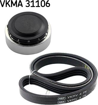 SKF VKMA 31106 - Keilrippenriemensatz alexcarstop-ersatzteile.com