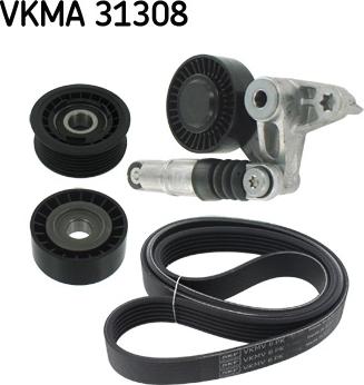 SKF VKMA 31308 - Keilrippenriemensatz alexcarstop-ersatzteile.com