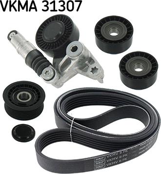 SKF VKMA 31307 - Keilrippenriemensatz alexcarstop-ersatzteile.com