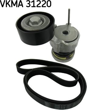 SKF VKMA 31220 - Keilrippenriemensatz alexcarstop-ersatzteile.com