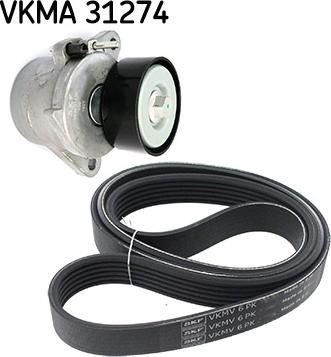 SKF VKMA 31274 - Keilrippenriemensatz alexcarstop-ersatzteile.com