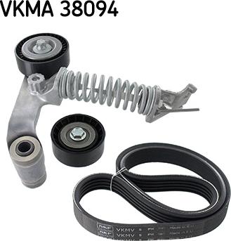 SKF VKMA 38094 - Keilrippenriemensatz alexcarstop-ersatzteile.com