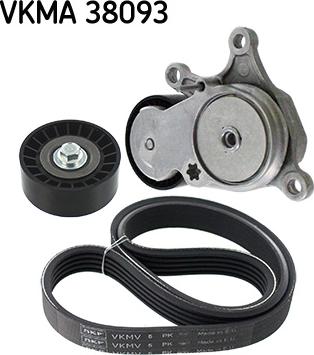 SKF VKMA 38093 - Keilrippenriemensatz alexcarstop-ersatzteile.com