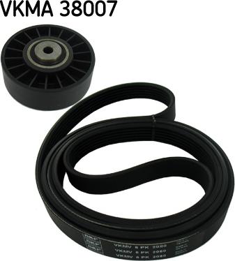 SKF VKMA 38007 - Keilrippenriemensatz alexcarstop-ersatzteile.com