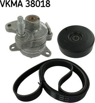 SKF VKMA 38018 - Keilrippenriemensatz alexcarstop-ersatzteile.com