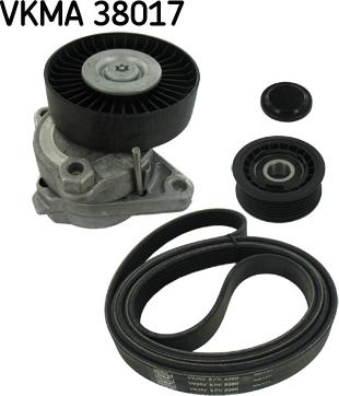 SKF VKMA 38017 - Keilrippenriemensatz alexcarstop-ersatzteile.com