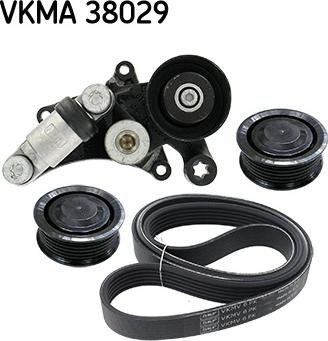 SKF VKMA 38029 - Keilrippenriemensatz alexcarstop-ersatzteile.com