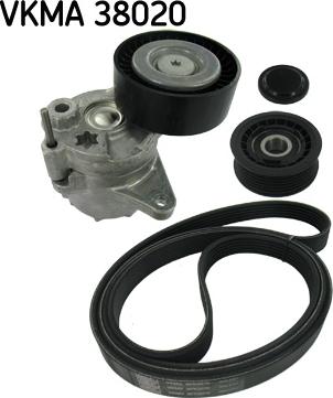 SKF VKMA 38020 - Keilrippenriemensatz alexcarstop-ersatzteile.com