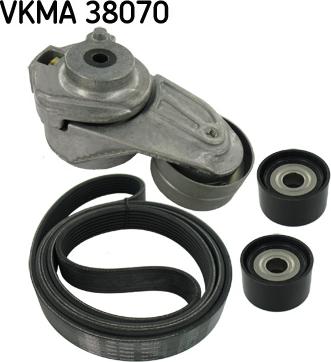 SKF VKMA 38070 - Keilrippenriemensatz alexcarstop-ersatzteile.com