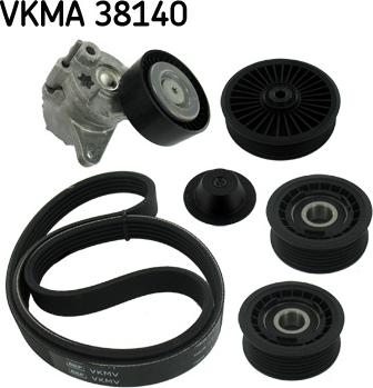 SKF VKMA 38140 - Keilrippenriemensatz alexcarstop-ersatzteile.com