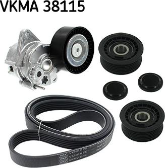 SKF VKMA 38115 - Keilrippenriemensatz alexcarstop-ersatzteile.com