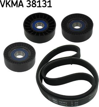 SKF VKMA 38131 - Keilrippenriemensatz alexcarstop-ersatzteile.com