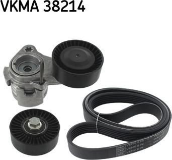 SKF VKMA 38214 - Keilrippenriemensatz alexcarstop-ersatzteile.com