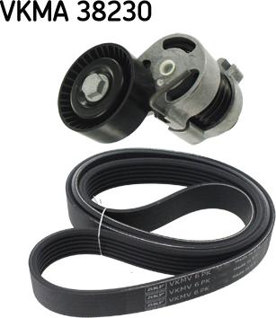 SKF VKMA 38230 - Keilrippenriemensatz alexcarstop-ersatzteile.com