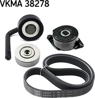 SKF VKMA 38278 - Keilrippenriemensatz alexcarstop-ersatzteile.com