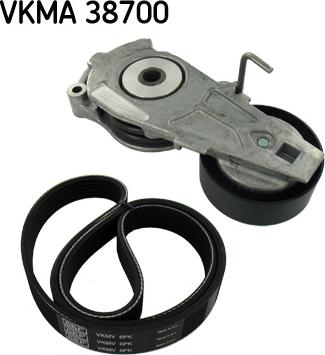 SKF VKMA 38700 - Keilrippenriemensatz alexcarstop-ersatzteile.com