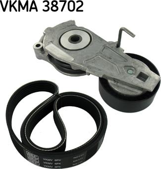 SKF VKMA 38702 - Keilrippenriemensatz alexcarstop-ersatzteile.com