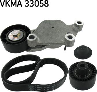 SKF VKMA 33058 - Keilrippenriemensatz alexcarstop-ersatzteile.com