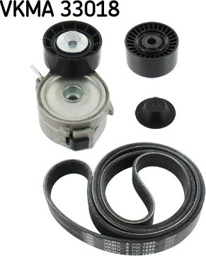 SKF VKMA 33018 - Keilrippenriemensatz alexcarstop-ersatzteile.com