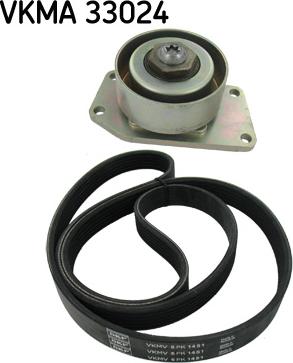 SKF VKMA 33024 - Keilrippenriemensatz alexcarstop-ersatzteile.com